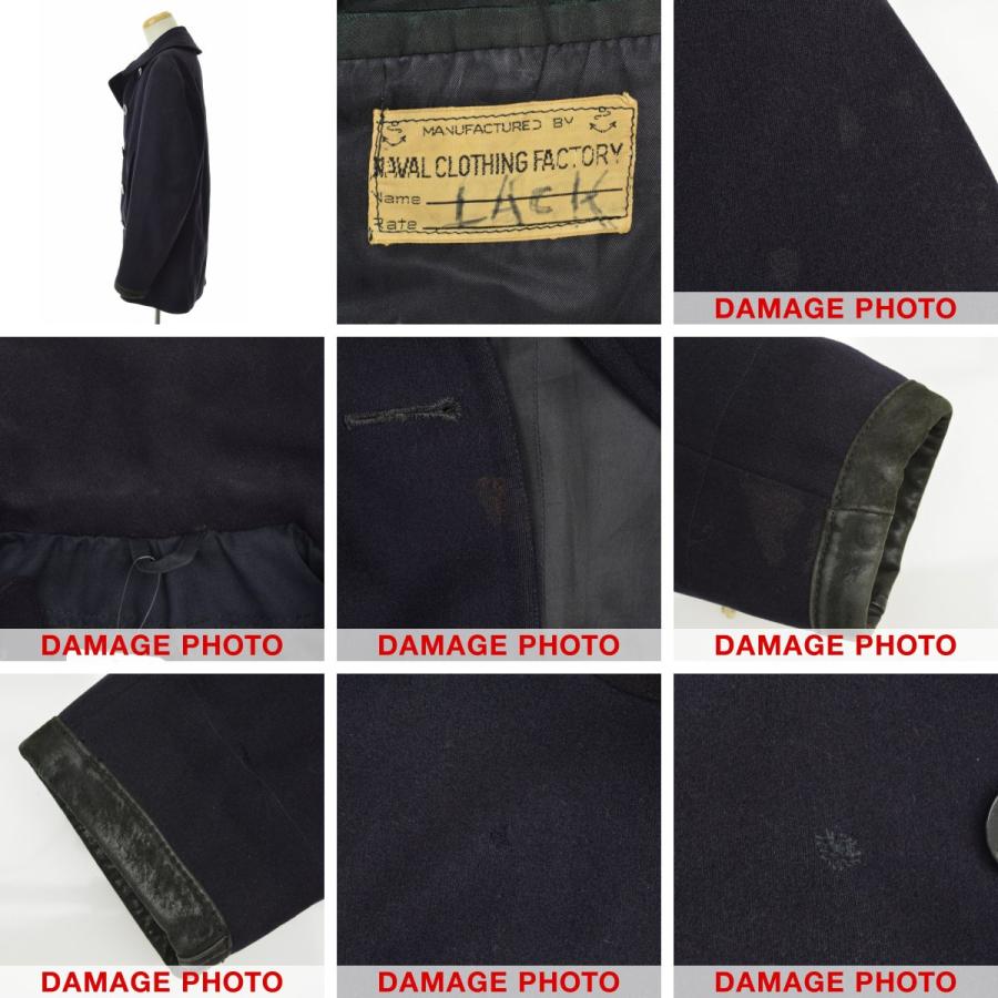 US NAVY / ユーエスネイビー 30s 10ボタン Pコート_3