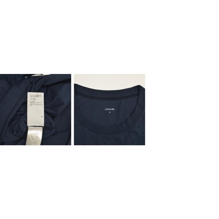 LEMAIRE / ルメール TO1025 LJ074 SHORT SLEEVE T-SHIRT(DARK SAPPHIRE  