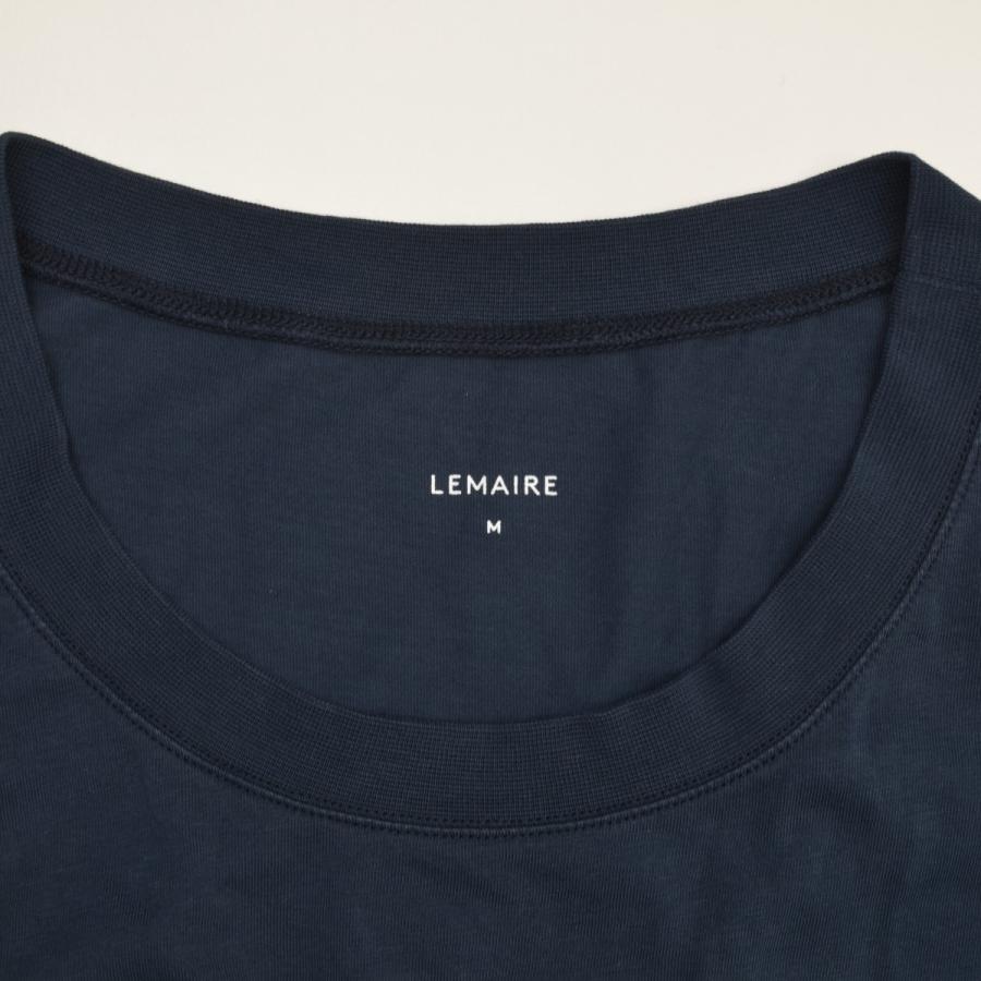 LEMAIRE / ルメール TO1025 LJ074 SHORT SLEEVE T-SHIRT(DARK SAPPHIRE  