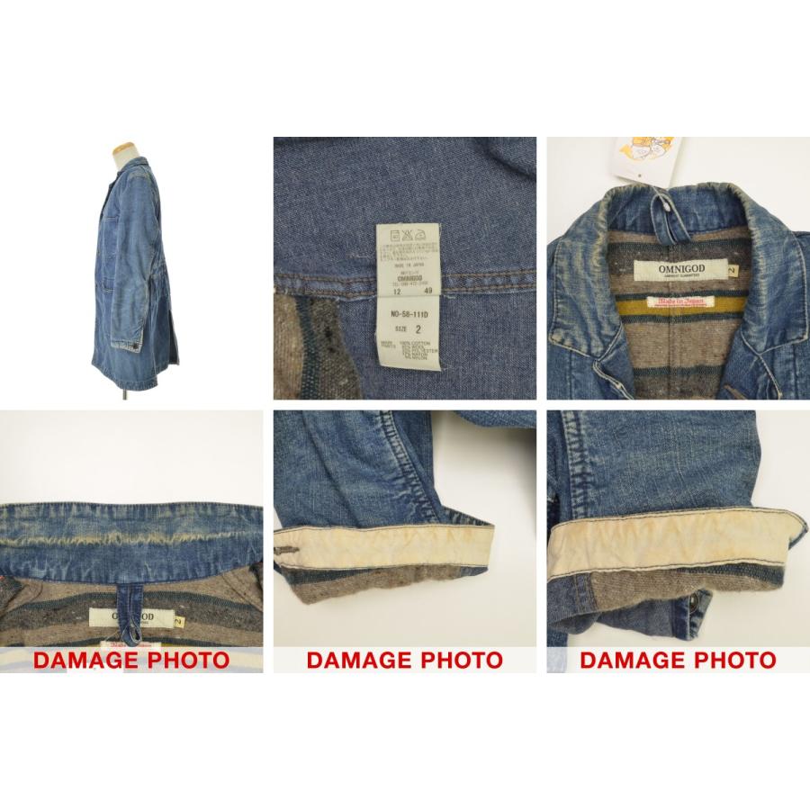 OMNIGOD（オムニゴッド） 58-111D RAILMAN レールマン デニム コート