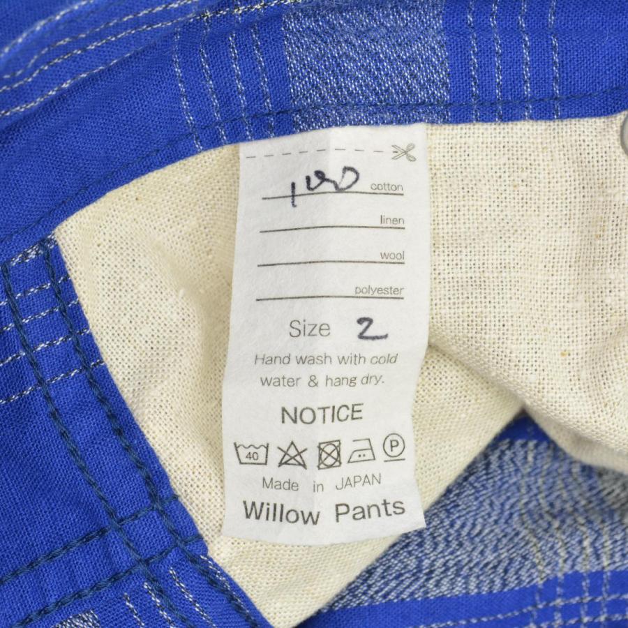 willow pants / ウィローパンツ P-010 NOORD EXCLUSIVE 77 PANTS 