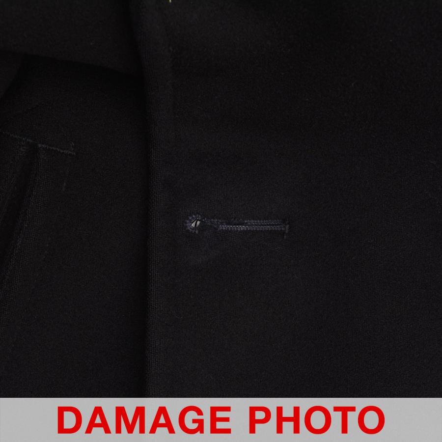 US NAVY / ユーエスネイビー 70s OVERCOAT MANS WOOL KERSEY BLUE