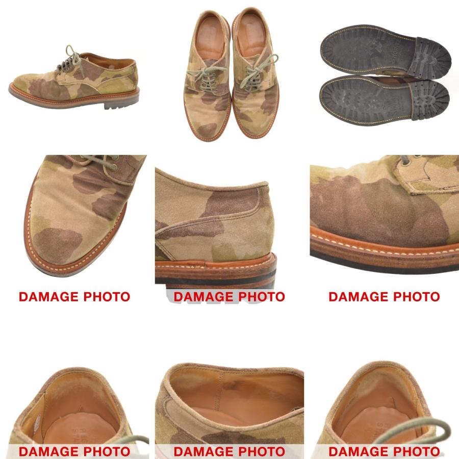 REGAL / リーガル 外羽根 迷彩 カモフラ スエード シューズ