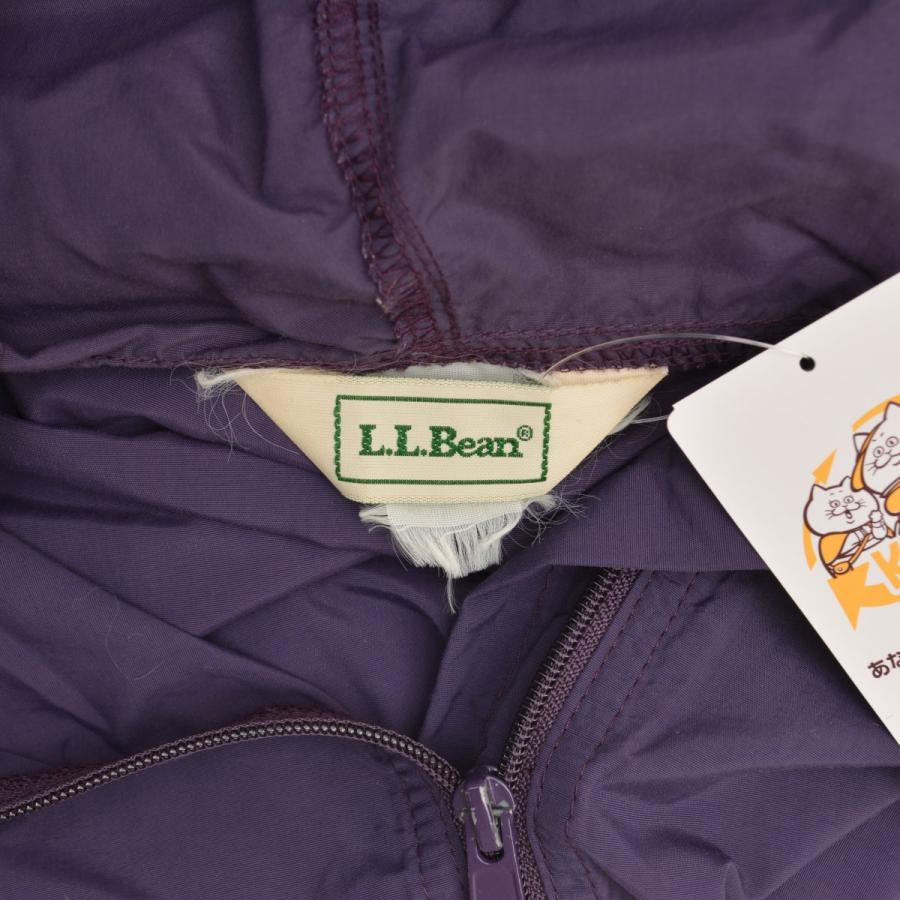 L.L.Bean（エルエルビーン） 80s〜 ハーフジップアノラック パーカー 