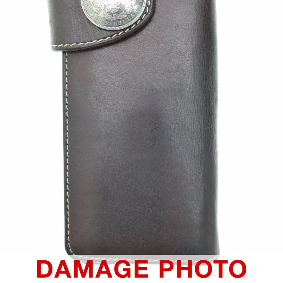 Bull'z-F / ブルズエフ ロングウォレット変形型 コンチョ付き