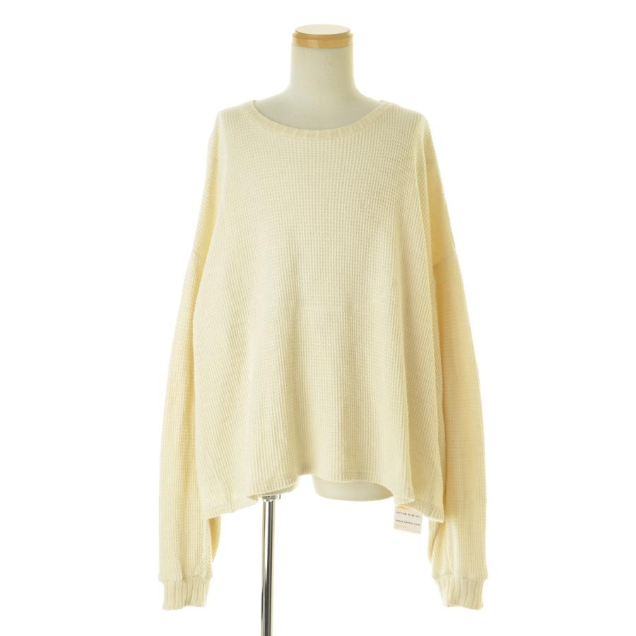 refomed / リフォメッド 23SS RE23SS-CU11 AZEAMI THERMAL TEE 畦編み 