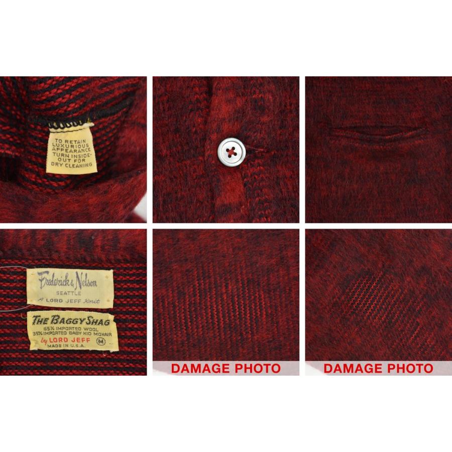 The Baggy Shag by LORD JEFF 60s ポケット付 モヘア ニット 長袖 