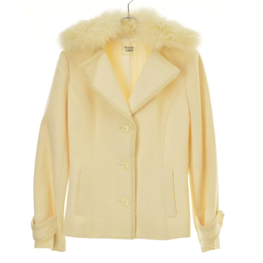 PRIVATE LABEL / プライベートレーベル ホワイトフォックスファー付  