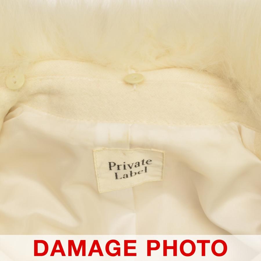 PRIVATE LABEL / プライベートレーベル ホワイトフォックスファー付  