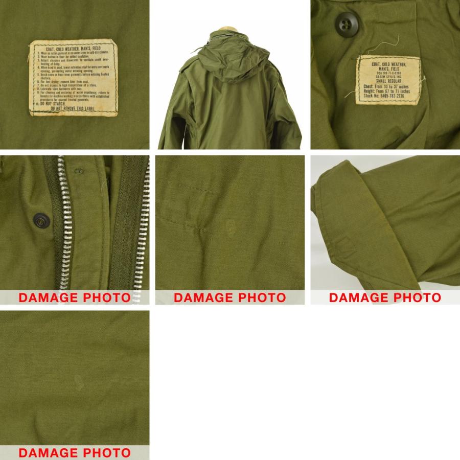 US ARMY / ユーエスアーミー 70s M-65 M65 2nd アルミジップ