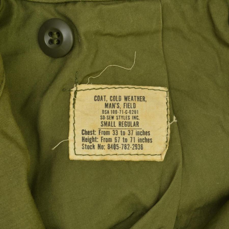 US ARMY / ユーエスアーミー 70s M-65 M65 2nd アルミジップ  