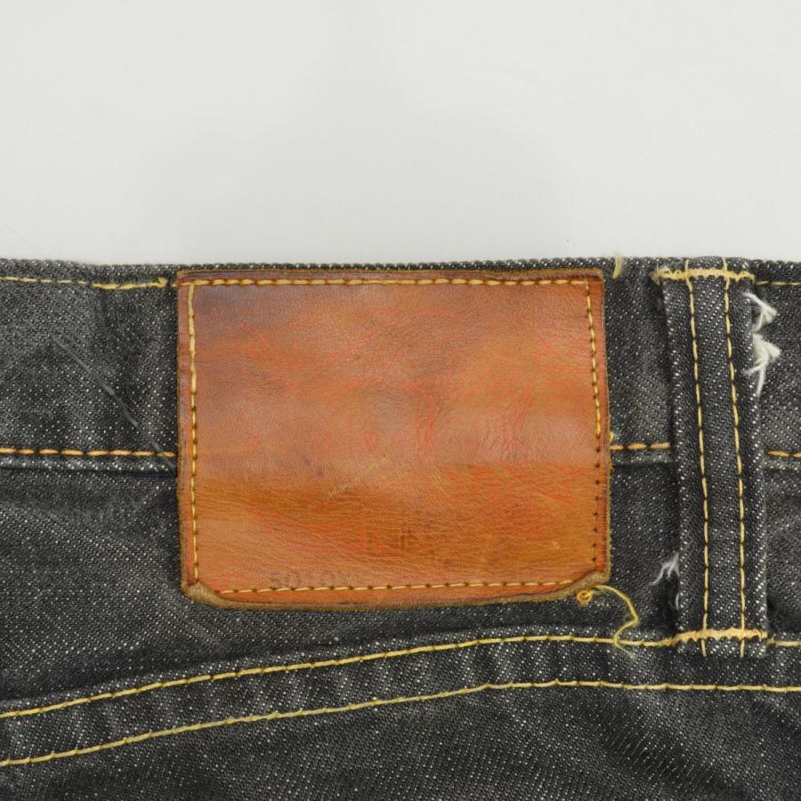 SKULL JEANS（スカルジーンズ） 5010XX セルビッチ ブラック デニム