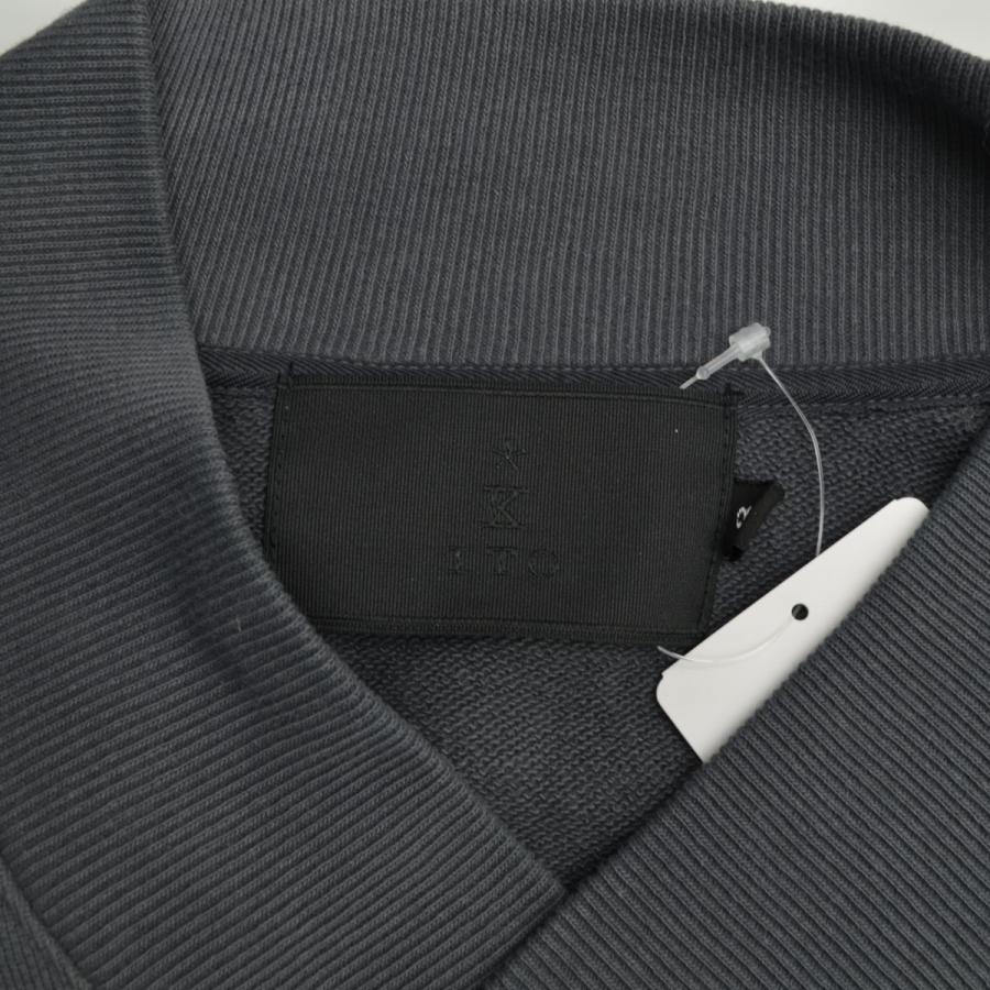 【KITO】23AW  スーピマ裏毛Vネック長袖スウェット K ITO / ケーイトウ 23AW KITO-23AW-C-9 スーピマ裏毛Vネック 長袖