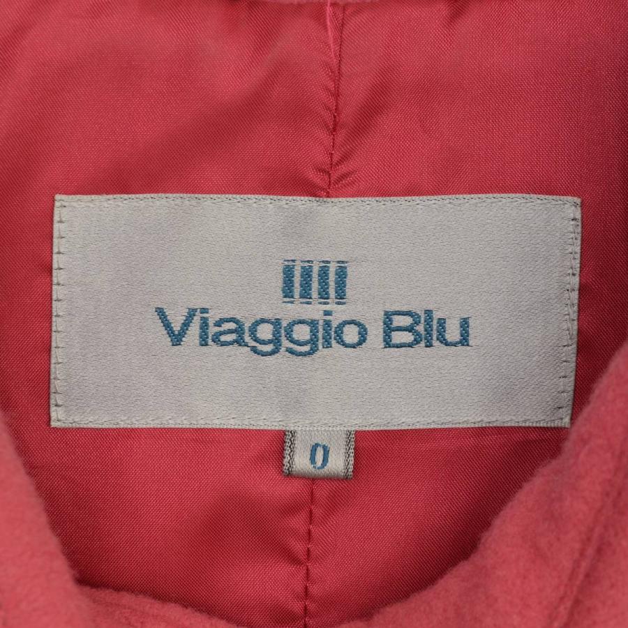 ViaggioBlu ビアッジョブルー トレンチコート サーモンピンク VIAGGIO 