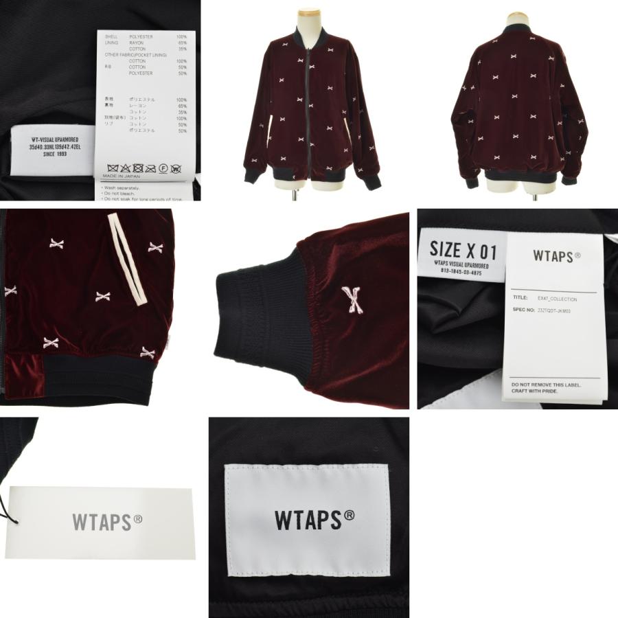 WTAPS / ダブルタップス 23AW 232TQDT-JKM03 GUTTER / JACKET / POLY. VVT. TEXTILE スーベニアジャケット｜kanful｜03