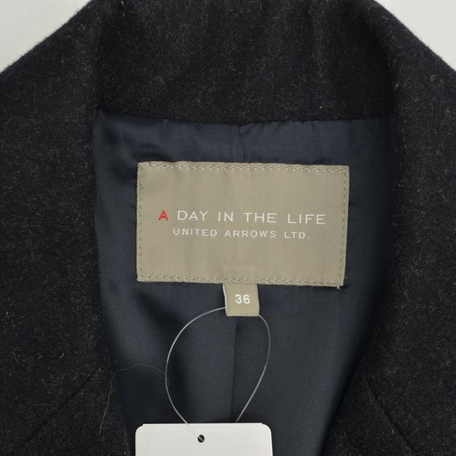 UNITED ARROWS / ユナイテッドアローズ A DAY IN THE LIFE 6425-699-0204 バイカラーチェスター ウールコート｜kanful｜05