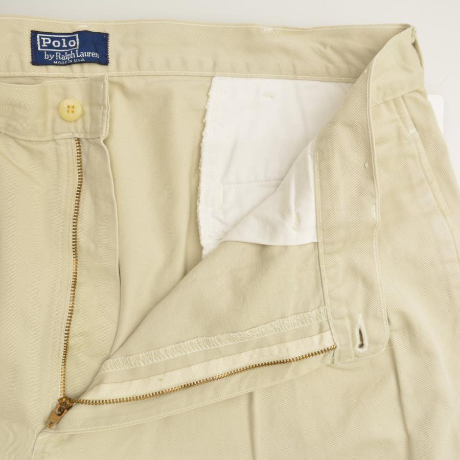 【POLORALPHLAUREN】USA製 16SW 2プリーツ ポロチノパンツ POLO RALPH LAUREN（ポロ・ラルフローレン） POLO RALPH LAUREN / ポロ