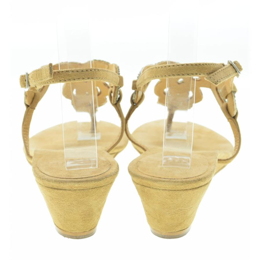 yello ビーズ装飾 ウェッジサンダル YELLO ビーズ装飾 ウェッジサンダル