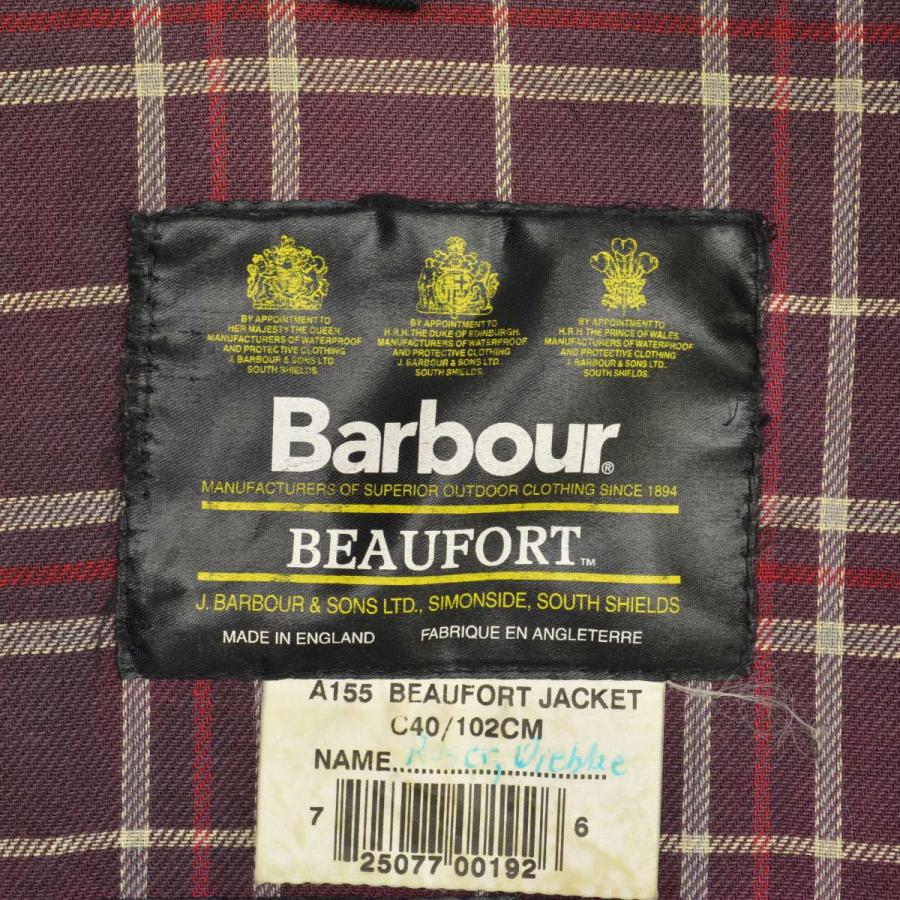 Barbour（バブアー） 90s 96年製 3ワラント BEAUFORT ビューフォート