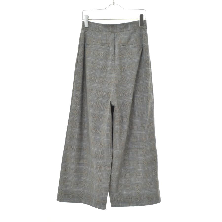 LANVIN en Bleu / ランバンオンブルー 3386403 ライトウールタックワイド パンツ_4