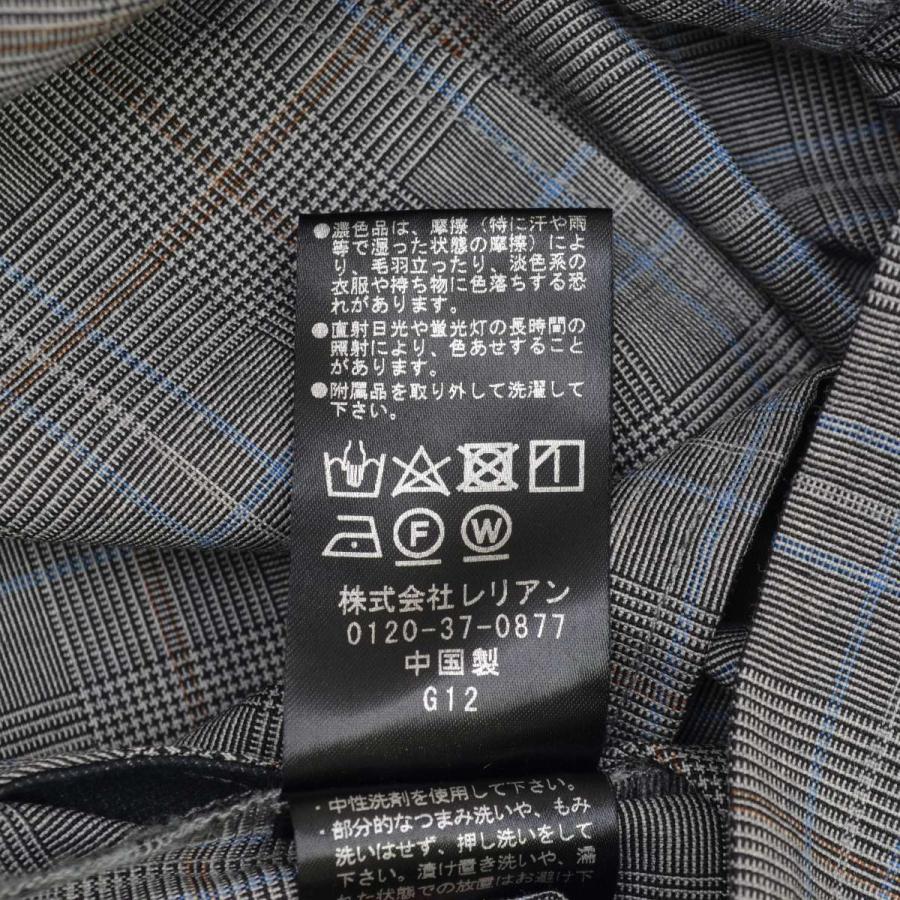 LANVIN en Bleu / ランバンオンブルー 3386403 ライトウールタックワイド パンツ_6