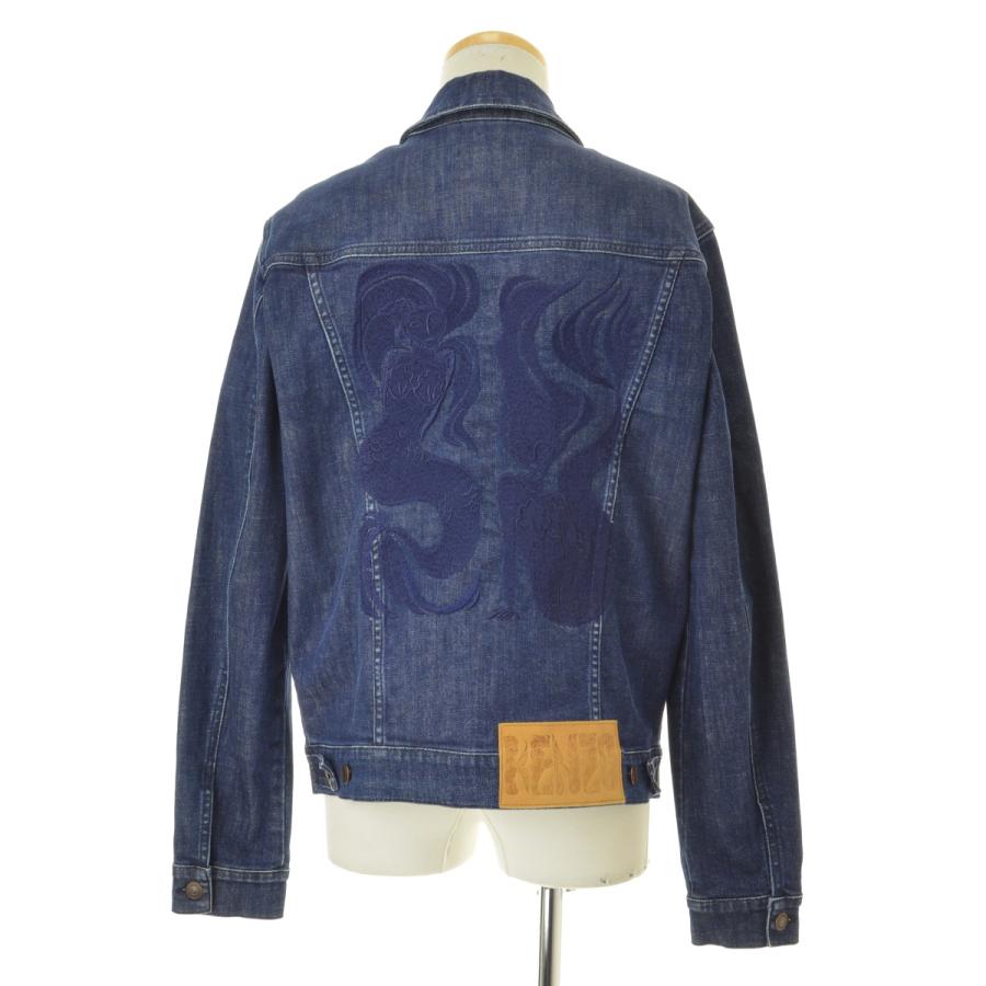 KENZO / ケンゾー】STONE BLEACH DIRTY DENIM TRUCKER JACKET | 現代に 
