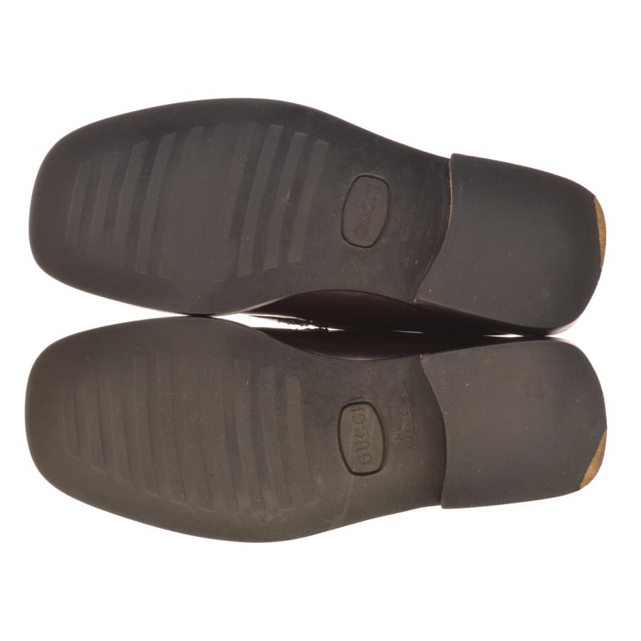 GUCCI / グッチ 110-1460 イタリア製 ホースビット スクエアトゥ GUCCI / グッチ 110-1460 イタリア製 ホースビット スクエアトゥ