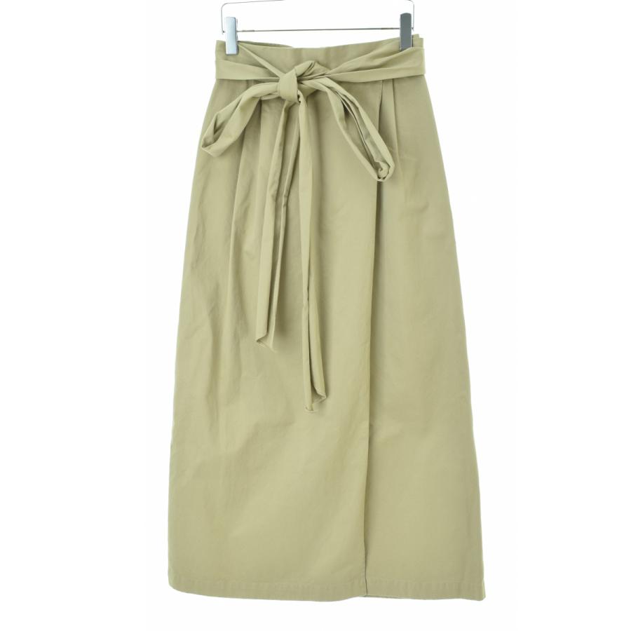 plage / プラージュ 17060922300110 コットンギャバベルテッドマキシ  