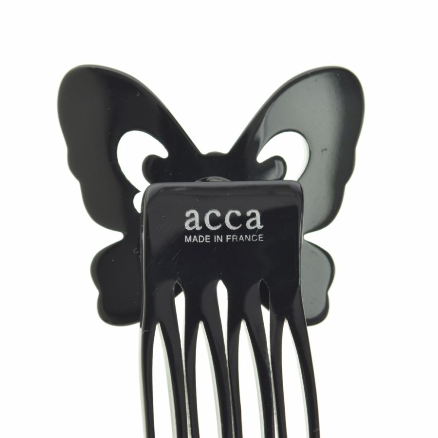 acca / アッカ フランス製 バタフライ コーム ヘアアクセサリー  