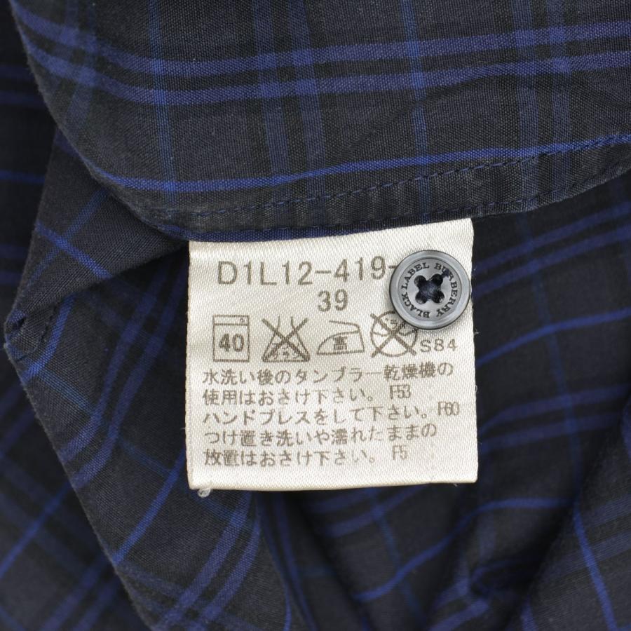 BURBERRY BLACK LABEL / バーバリーブラックレーベル チェック 長袖シャツ｜kanful｜05