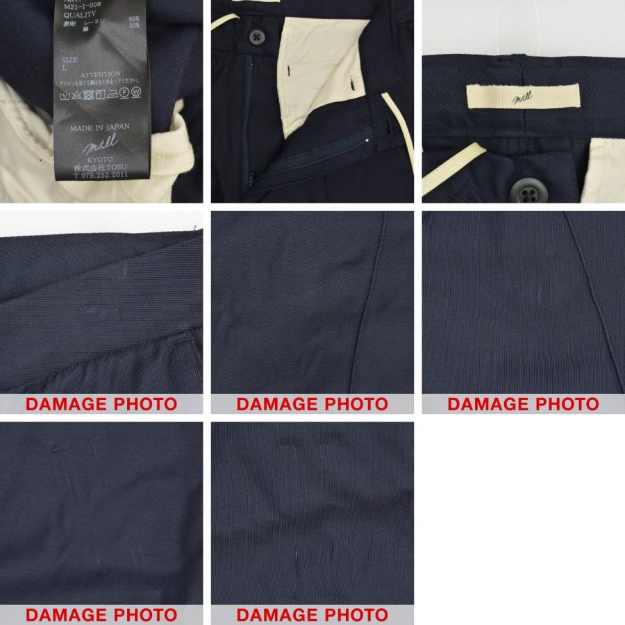mill / ミル M21-1-008 SHOE CUT PANTS シューカット パンツ
