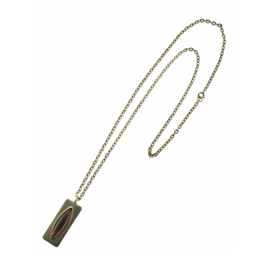 Jorgen Jensen / ヨルゲン ジェンセン PEWTER マゼンタ ネックレス