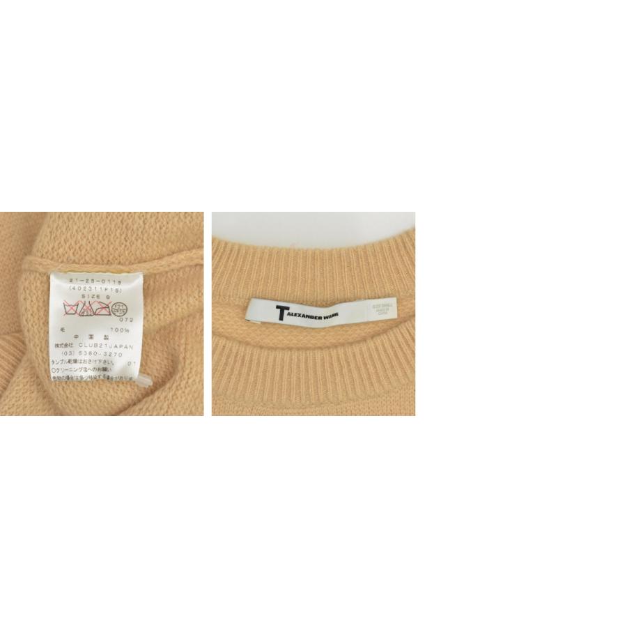 Alexander Wang - 【TbyALEXANDERWANG】ウールクルー長袖ニットセーター T by ALEXANDER WANG T by ALEXANDER WANG / ティーバイアレキサンダー