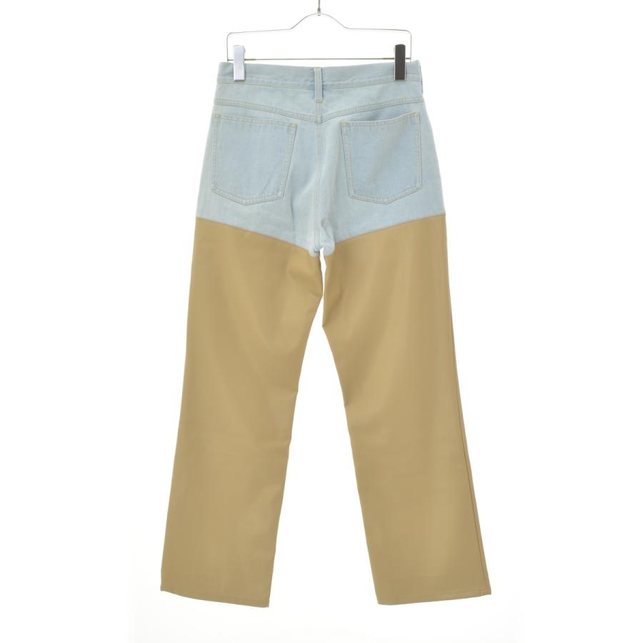 PROVOKE / プロヴォーク 23AW PV-050048 Denim×Fakeleather Pants