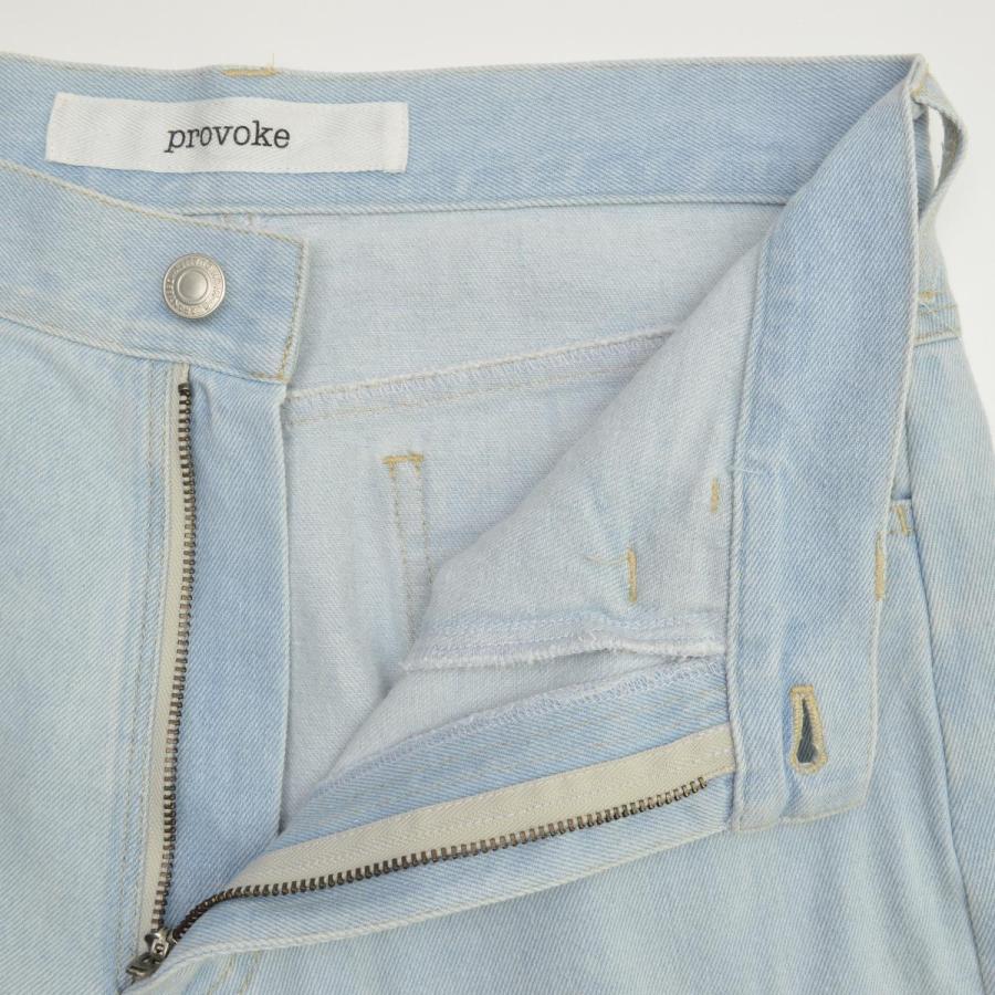 PROVOKE / プロヴォーク 23AW PV-050048 Denim×Fakeleather Pants