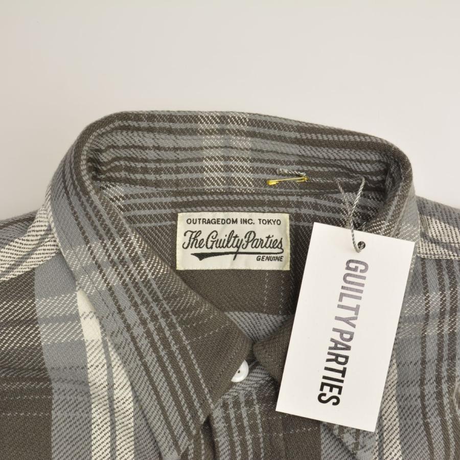 WACKO MARIA / ワコマリア 24SS 24SS-WMS-RC04 FLANNEL REGULAR COLLAR SHIRT(TYPE-1) 長袖シャツ｜kanful｜04