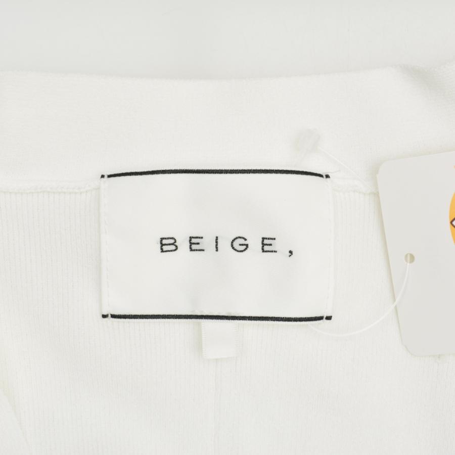 【BEIGE,】KRCWIS0300 ベルト付ニット長袖カーディガン BEIGE, / ベイジ KRCWIS0300 ベルト付ニット 長袖カーディガン