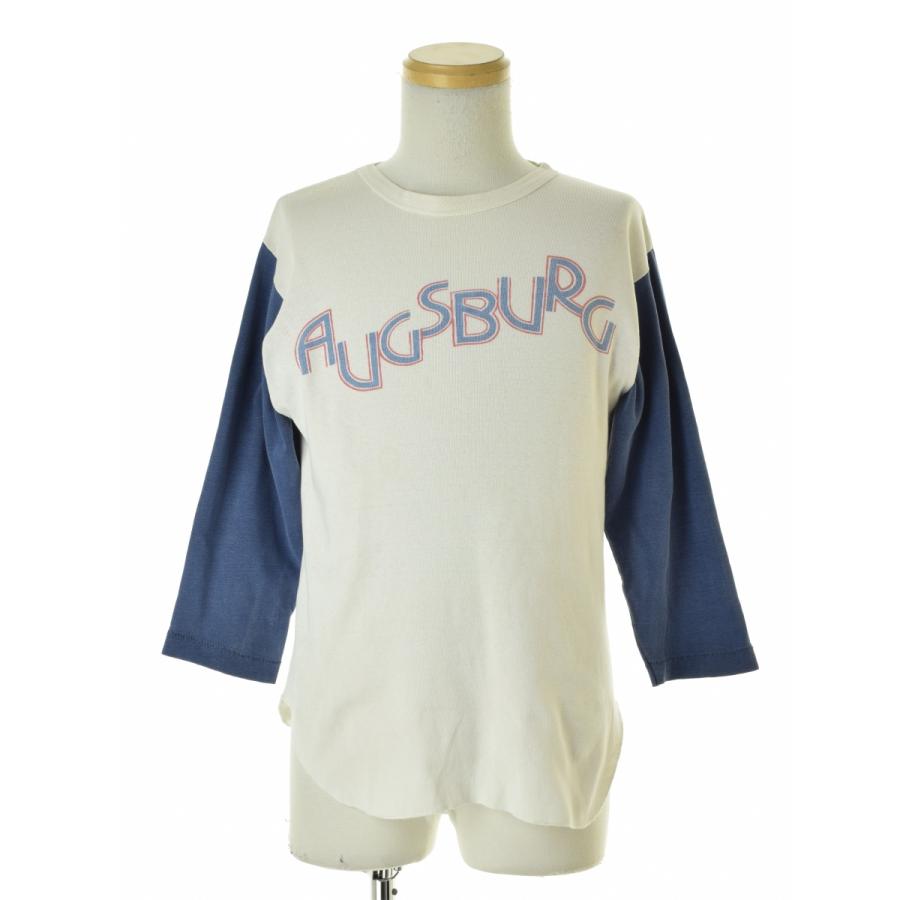 Champion（チャンピオン） 70s バータグ AUGSBURG 染み込みプリント 七
