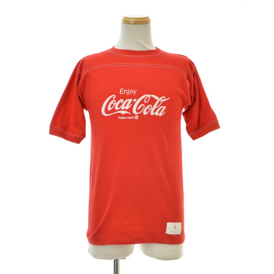 Coca Cola / コカコーラ 80s SPORTSWEARボディ 五分袖Tシャツ 