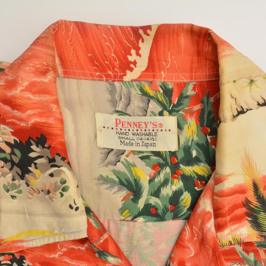 PENNEYS】60s 日本製 ハワイアン アロハ半袖シャツ（PENNEYS 