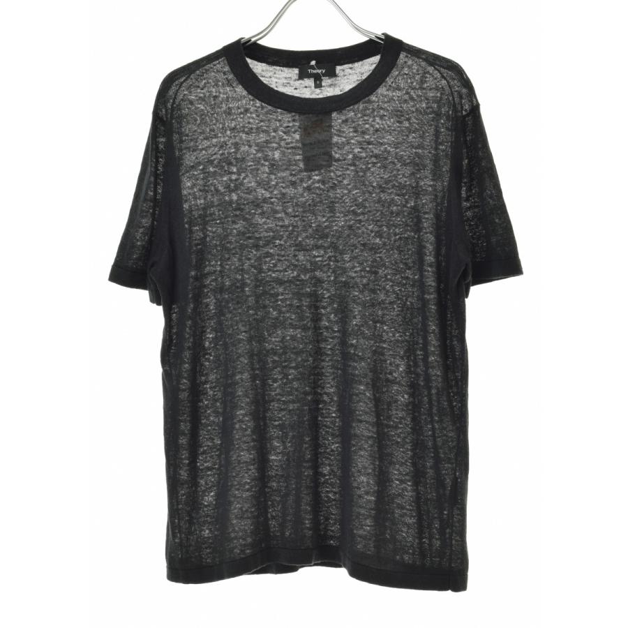 theory（セオリー） 01-0201700 KNIT TEE SAG HARBOR 半袖ニット