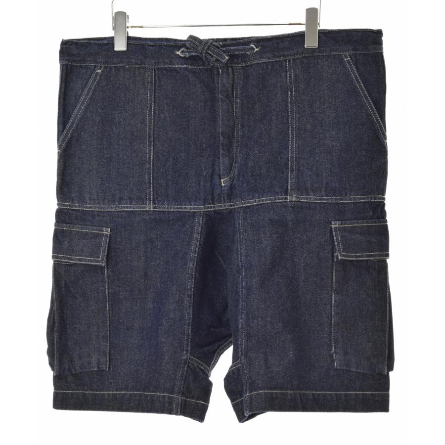 E.TAUTZ イートウツ デニム カーゴ ショーツ 短パン 新品 ジーンズ E.TAUTZ / イートウツ SHO021012UM94 RUPERT SHORTS ルパート デニム
