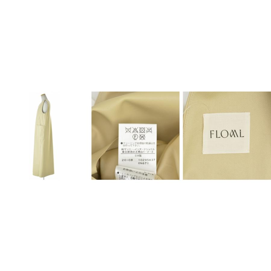 FLOML / フロム 757-0240004 エコレザー レイヤードドレス