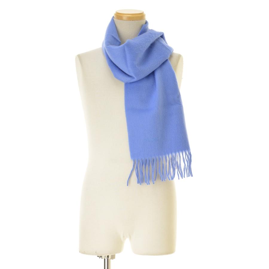 HERMES / エルメス スコットランド製 カシミヤストール ブルー  
