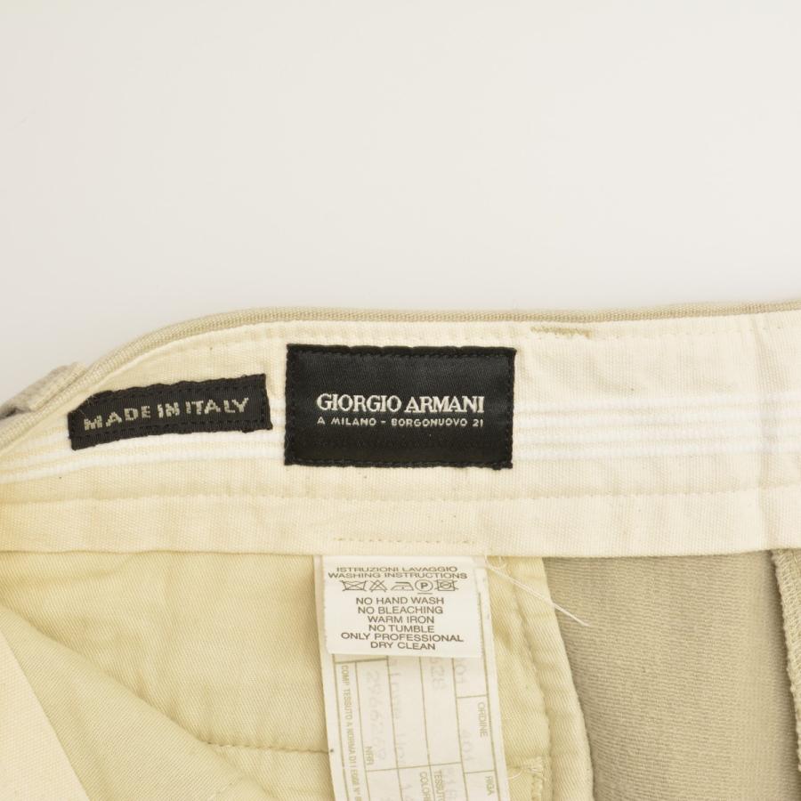 GIORGIO ARMANI / ジョルジオアルマーニ 90s BORGONUOVO21 ピケ パンツ