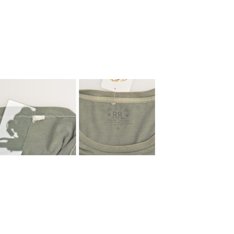 RRL Ralph Lauren / DOUBLE RL ダブルアールエル 無地 フェード 半袖T 