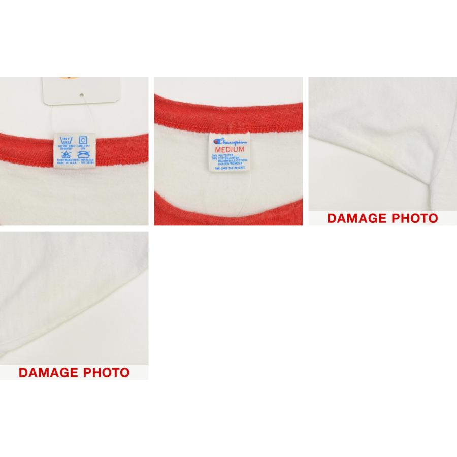 Champion（チャンピオン） 80s トリコタグ 50/50ボディ リンガー 半袖T