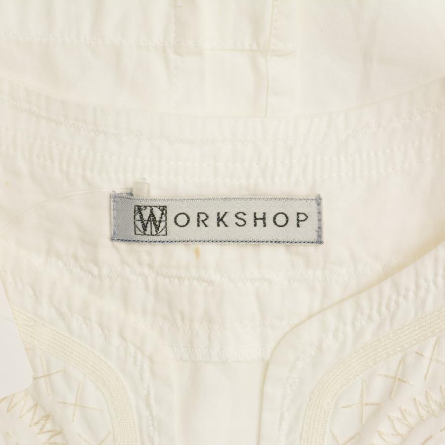 WORK SHOP archive スキッパーステッチ ノースリーブチュニック