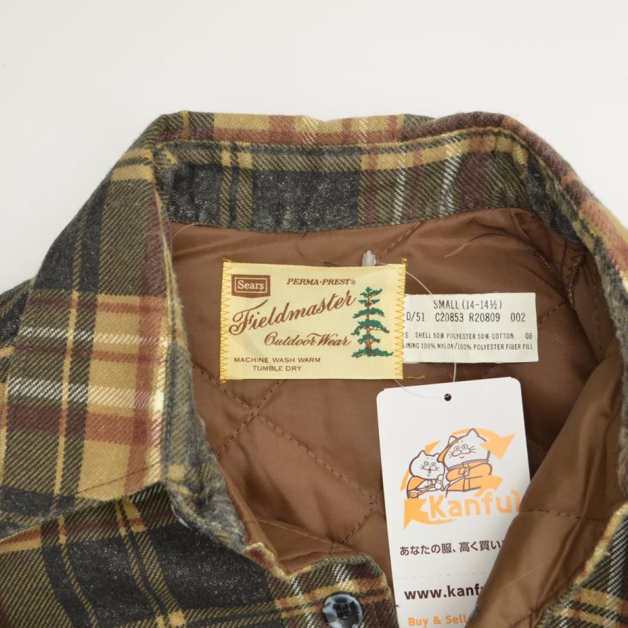 SEARS / シアーズ 〜80s Fieldmaster プリントネル キルティング