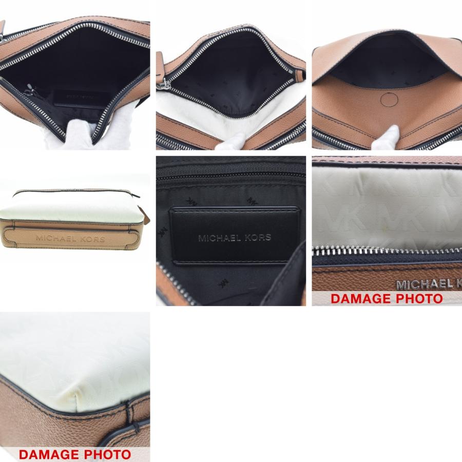 【MICHAELKORS】37S2LCOC5J 2WAYクラッチショルダーバッグ MICHAEL KORS（マイケルコース） 37S2LCOC5J 2WAY ロゴ クラッチ